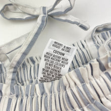 Load image into Gallery viewer, Girls BONDS, striped cotton summer dress, EUC, size 00, L: 36cm
