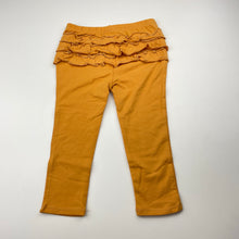 Load image into Gallery viewer, Girls Target, stretchy ruffle leggings / bottoms, EUC, size 1,  