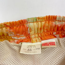 Load image into Gallery viewer, Boys Zara, lined lightweight board shorts, elasticated, EUC, size 4-5,  