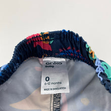 Load image into Gallery viewer, Boys Anko, lightweight board shorts, elasticated, dinosaurs, EUC, size 0,  
