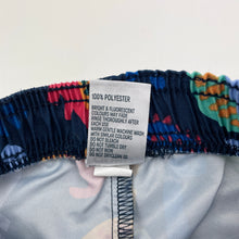 Load image into Gallery viewer, Boys Anko, lightweight board shorts, elasticated, dinosaurs, EUC, size 0,  