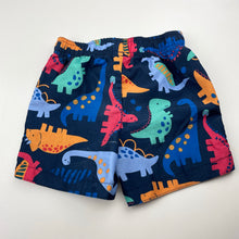 Load image into Gallery viewer, Boys Anko, lightweight board shorts, elasticated, dinosaurs, EUC, size 0,  