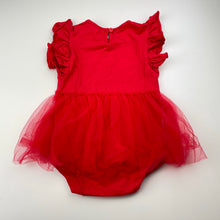 Load image into Gallery viewer, Girls Baby Berry, Christmas tutu romper, reindeer, EUC, size 1,  