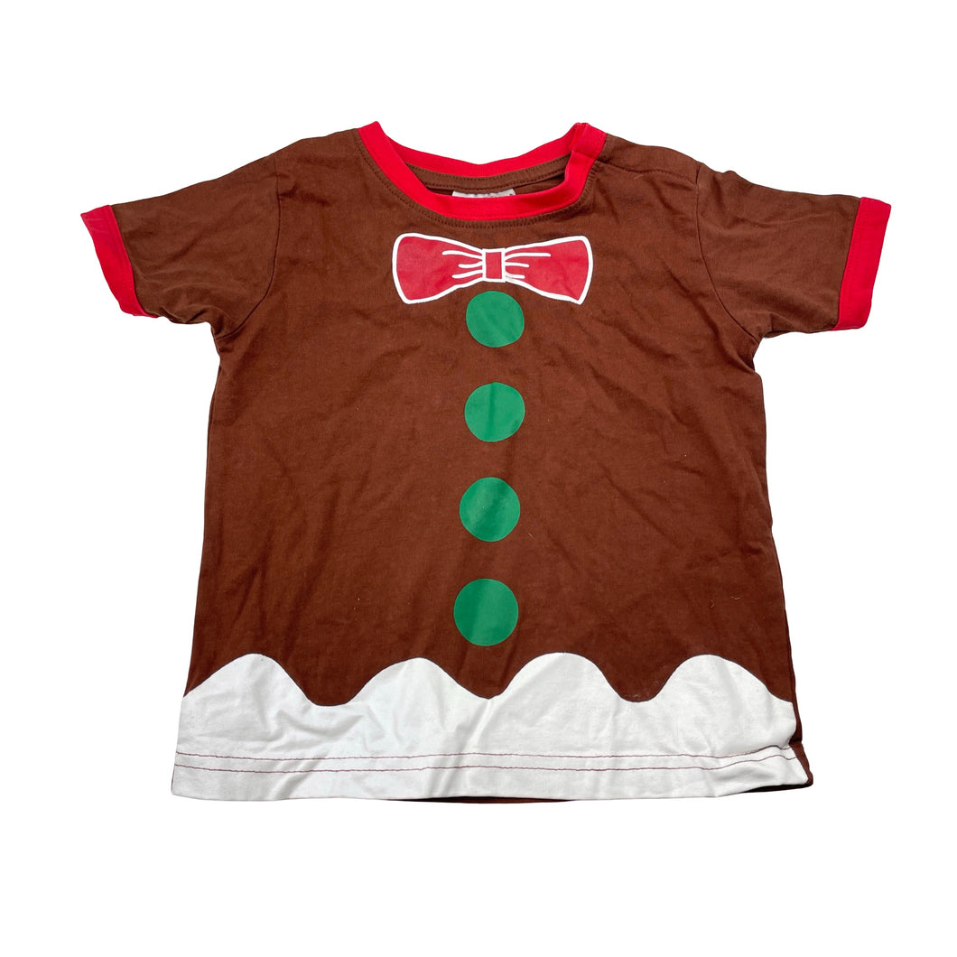 Unisex Lily & Dan, cotton Christmas tee / top, EUC, size 2,  