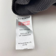 Load image into Gallery viewer, Unisex grey, ribbed leggings / bottoms, EUC, size 00,  