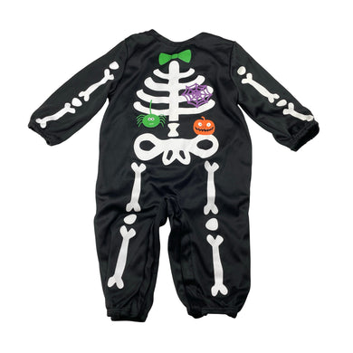 Unisex Amscan, Mini Bones Halloween costume, EUC, size 00,  