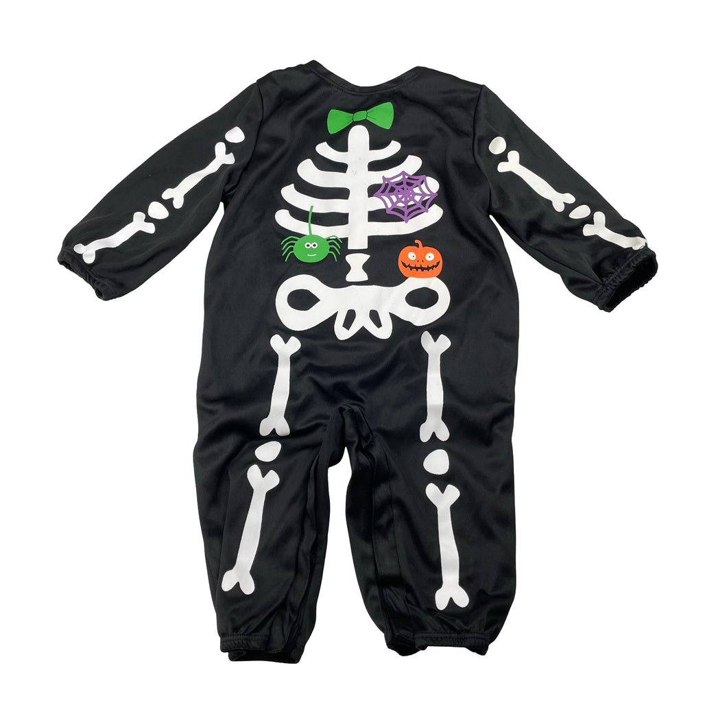 Unisex Amscan, Mini Bones Halloween costume, EUC, size 00,  