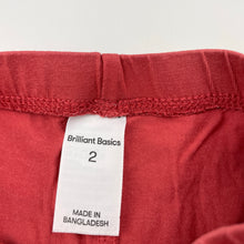 Load image into Gallery viewer, Girls Brilliant Basics, stretchy leggings / bottoms, GUC, size 2,  