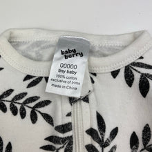 Load image into Gallery viewer, Unisex Baby Berry, cotton zip coverall / romper, GUC, size 00000,  