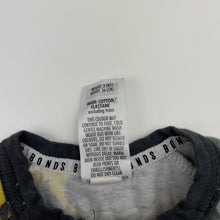 Load image into Gallery viewer, Boys BONDS, zip Wondersuit / zippy / romper, dinosaurs (wash fade), FUC, size 0000,  