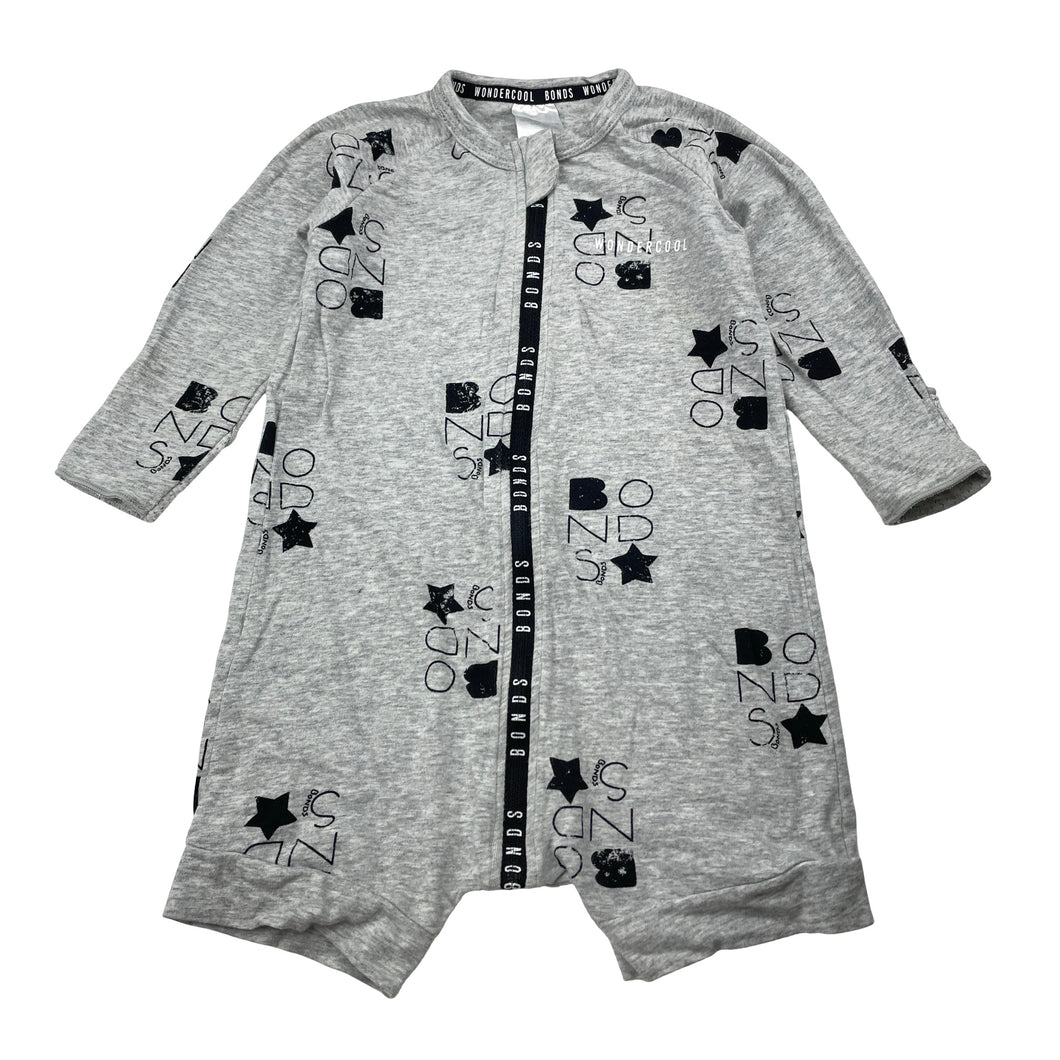 Unisex BONDS, WONDERCOOL zip Wondersuit / zippy / romper, FUC, size 0,  