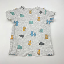 Load image into Gallery viewer, Unisex Anko, grey marle tee / top, koalas, EUC, size 00,  