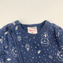 Load image into Gallery viewer, Boys Sprout, zip coverall / romper, FUC, size 000,  