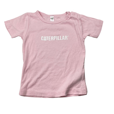 Girls AS Colour, CATERPILLAR organic cotton tee / top, EUC, size 2,  