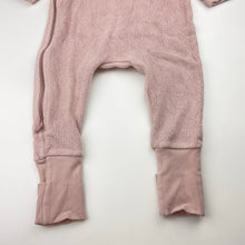 Load image into Gallery viewer, Girls BONDS, fleece zip coverall / romper, GUC, size 1,  