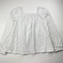 Load image into Gallery viewer, Girls ISAAC MIZRAHI, long sleeve top, lace detail, FUC, size 6,  