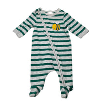 Load image into Gallery viewer, Unisex Sprout, zip coverall / romper, bee, FUC, size 0000,  