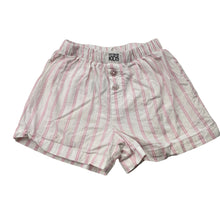 Load image into Gallery viewer, Girls Cotton On, lightweight cotton pyjama shorts (mark right leg), FUC, size 4,  