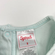 Load image into Gallery viewer, Girls Sprout, stretchy tee / top, fish, FUC, size 2,  