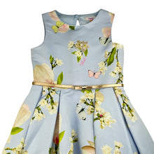 Load image into Gallery viewer, Girls TED BAKER, lined floral party / formal dress, EUC, size 12, L: 77cm