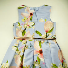 Load image into Gallery viewer, Girls TED BAKER, lined floral party / formal dress, EUC, size 12, L: 77cm