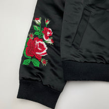 Load image into Gallery viewer, Girls Disney, Beauty &amp; The Beast embroidered jacket (small catches), FUC, size 10,  