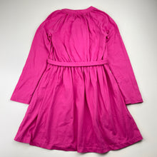 Load image into Gallery viewer, Girls RALPH LAUREN, cotton blend long sleeve dress *marks front &amp; back*, FUC, size 5, L: 55cm
