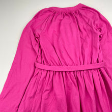 Load image into Gallery viewer, Girls RALPH LAUREN, cotton blend long sleeve dress *marks front &amp; back*, FUC, size 5, L: 55cm