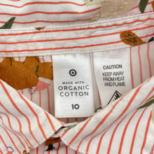 Load image into Gallery viewer, Unisex Target, organic cotton Christmas pyjama top, FUC, size 10,  