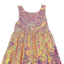 Load image into Gallery viewer, Girls Zara, cotton-lined irridescent sequin party dress, GUC, size 13-14, L: 80cm