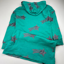 Load image into Gallery viewer, Girls COUNTRY ROAD, cotton hoodie sweater dress (wash fade, marks on front), FUC, size 10, L: 68cm