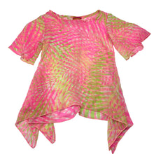Load image into Gallery viewer, Girls Kate Mack, sheer, lightweight top (sequins missing left neck), FUC, size 4,  