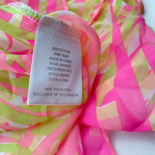 Load image into Gallery viewer, Girls Kate Mack, sheer, lightweight top (sequins missing left neck), FUC, size 4,  