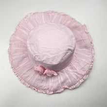 Load image into Gallery viewer, Girls Kate Mack, lightweight cotton sun hat, EUC, size 3-5,  