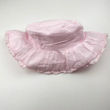 Load image into Gallery viewer, Girls Kate Mack, lightweight cotton sun hat, EUC, size 3-5,  