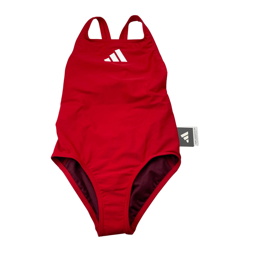 Girls Adidas, chlorine-resistant swim one-piece, NEW, size 7-8,  
