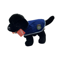 Load image into Gallery viewer, Toys Elka, black labradore NSW Police dog 20cm x 38cm, NEW, size ,  