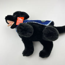 Load image into Gallery viewer, Toys Elka, black labradore NSW Police dog 20cm x 38cm, NEW, size ,  