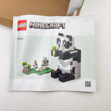 Load image into Gallery viewer, Toys Lego, MiNECRAFT The Panda Haven 21245, complete with instructions, Age 8+, EUC, size ,  