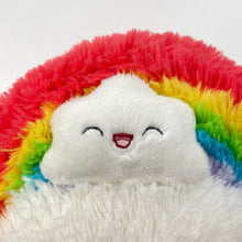 Load image into Gallery viewer, Toys Squishable, Plush Rainbow Cloud Cushion, 25cm x 22cm, EUC, size ,  