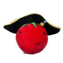 Load image into Gallery viewer, Toys Aldi, Plush Pirate Tomato, 16cm x 21cm , EUC, size ,  