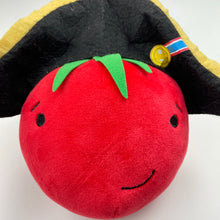 Load image into Gallery viewer, Toys Aldi, Plush Pirate Tomato, 16cm x 21cm , EUC, size ,  