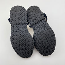Load image into Gallery viewer, Shoes Angelitos, navy glitter leather sandals, made in Spain, EU 31, NEVER WORN, EUC, size 13,  