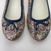 Load image into Gallery viewer, Shoes Crewcuts, multi-coloured glitter shoes, US 3, EUC, size 2,  