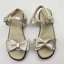 Load image into Gallery viewer, Shoes Panache Kids, gold leather sandals, made in Spain, EU 29, GUC, size 11.5,  