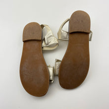 Load image into Gallery viewer, Shoes Panache Kids, gold leather sandals, made in Spain, EU 29, GUC, size 11.5,  