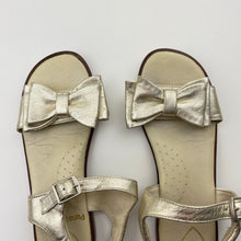 Load image into Gallery viewer, Shoes Panache Kids, gold leather sandals, made in Spain, EU 29, GUC, size 11.5,  