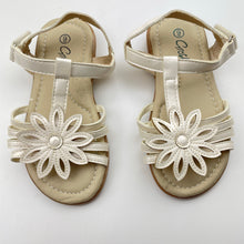 Load image into Gallery viewer, Shoes Grosby, floral sandals, NEVER WORN, EUC, size 9,  