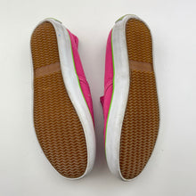 Load image into Gallery viewer, Shoes RALPH LAUREN, pink &amp; green canvas sneakers, EU 27.5, GUC, size 10.5,  