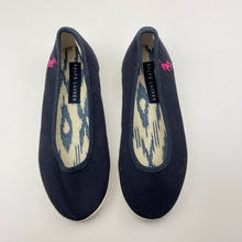 Load image into Gallery viewer, Shoes RALPH LAUREN, navy canvas sneakers, EU 27.5, EUC, size 10.5,  